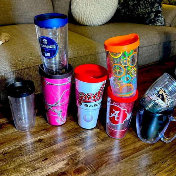 15Pc Bundle: Tervis Tumblers/Cups Assorted Styles/Sizes/Colors - Picture 3 of 12